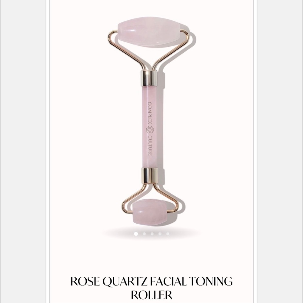 Complex Culture ROSE QUARTZ FACIAL TONING ROLLER